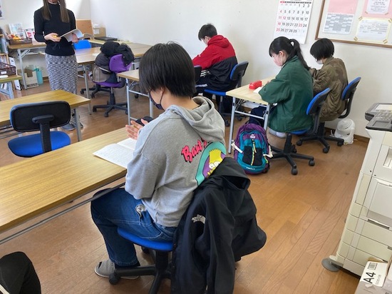 特別活動で一般職業適性検査(GATB)をしました☆《花巻キャンパス》