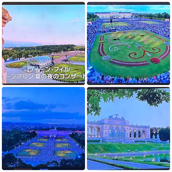 シェーンブルン夏の夜のコンサート(ウィーンフィル)