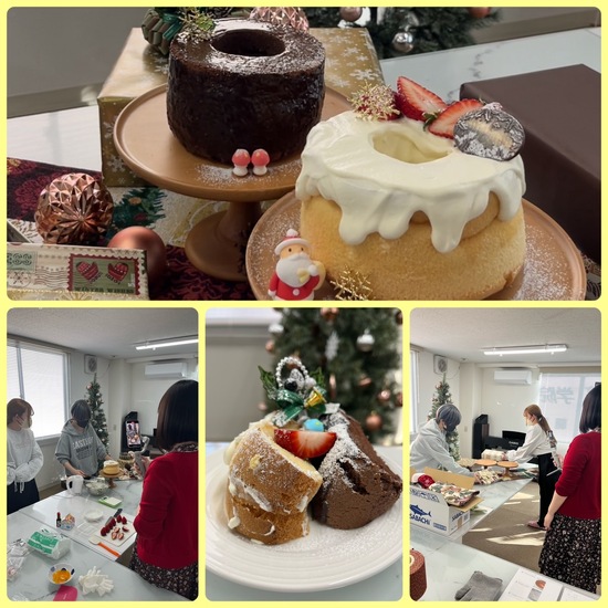 ケーキを焼いてみた!