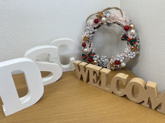 特別活動でクリスマスリース制作☆彡 新潟キャンパス
