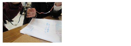 行事『マクラメ編みでアクセサリーを作製しよう!』