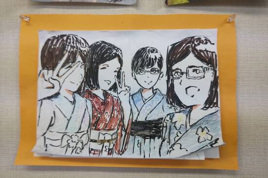 通信制高校 イラスト同好会