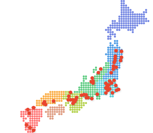 鹿島学園高等学校 22の都道府県