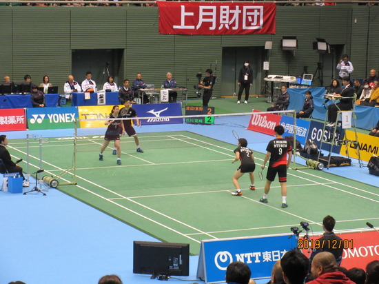 特別活動 スポーツ観戦 全日本総合バドミントン選手権大会 に行って来ました お知らせ 国分寺 キャンパス 鹿島学園高等学校 通信制高校 カシマの通信